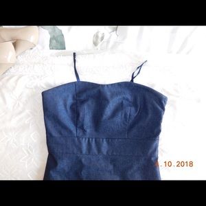 Blue jean dress